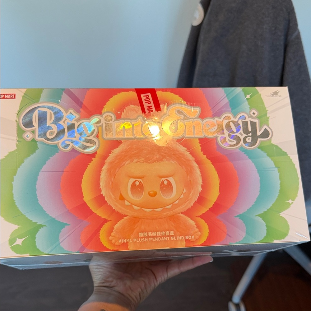Pop Mart Big Into Energy Vinyl Plush Pendant Blind Box